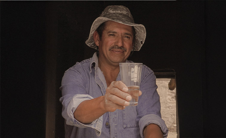Juan Conde mezcalero