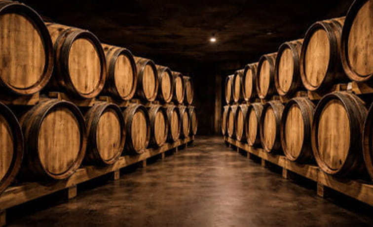 Systém solera – postupné zrání rumu